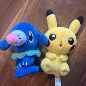 ポケットモンスター プチぬいぐるみ ピカチュウとアシマリ