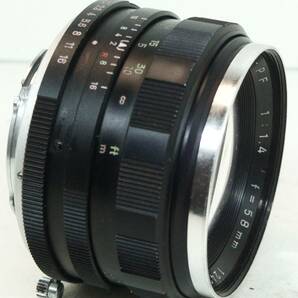 ~実写確認済~ ☆実用品・人気のボケる単焦点レンズ☆ ミノルタMDマウント用 MINOLTA AUTO ROKKOR-PF f=58mm F1.4 (I0471)の画像3