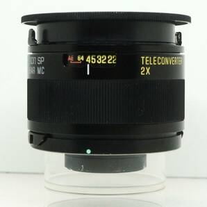 ☆外観美品・人気の望遠レンズ(2倍望遠)☆　タムロンアダプトール用 TAMRON SP TELECONVERTER 2X (I0408)