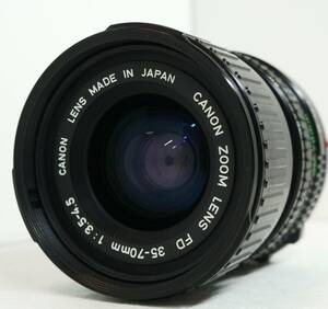 ~実写確認済~ ☆外観美品・人気の望遠レンズ☆　キャノンFDマウント用 CANON ZOOM LENS FD 35-70mm F3.5-4.5 (I0465)