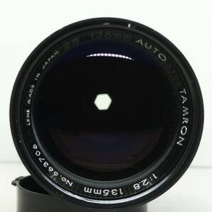 ~実写確認済~ ☆実用品・人気の中望遠単焦点レンズ☆ キャノンFDマウント用 AUTO TAMRON 135mm F2.8 (I0372)の画像8