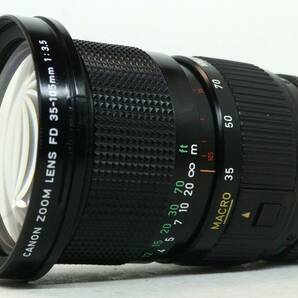 ~実写確認済~ ☆実用品・人気の望遠レンズ☆　キャノンFDマウント用 CANON ZOOM LENS FD 35-105mm F3.5 (I0449)