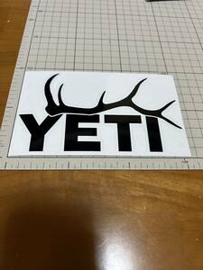 【カッティングステッカー】YETI イエティ　アウトドア　キャンプ　おしゃれ