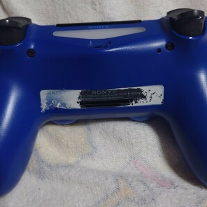 PS4 ワイヤレスコントローラー ブルー ジャンク品の画像2
