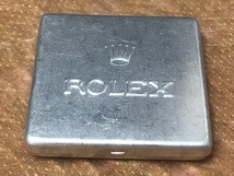 ロレックス パーツケース アルミ 保存 保管 ヴィンテージ アンティーク ノベルティ 古い 時計 ROLEX 非売品 _画像2