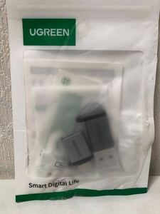 604i1138 UGREEN usb c a 変換アダプタ タイプc usb 変換 2点セット usb-c usb-a 変換コネクタ 急速充電と高速転送同期 紛失防止 