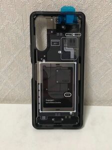 604i1503 Spigen Xperia 10V ケース SOG11 / SO-52D クリア TPU バンパーケース 2重構造 米軍MIL規格取得 耐衝撃 すり傷防止 黄ばみ無し