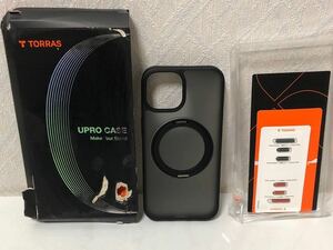 604i0924 TORRAS iPhone 15 用 ケース 縦横両対応 リング Halbachマグネット搭載 MagSafe対応 ワイヤレス充電対応 米軍MIL規格