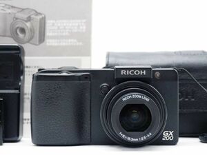 1円～ リコー RICOH コンパクトデジタルカメラ GX200 [ジャンク/現状品] #J63A