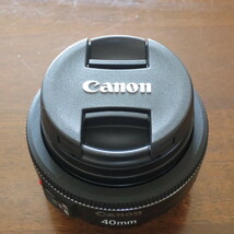 ★ CANON キャノン EF 40mm F2.8 STM 単焦点品レンズ 美品 ★_画像5