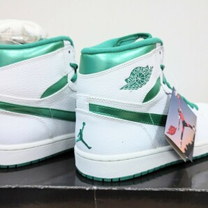 【29cm 未使用】AIR JORDAN 1 RETRO HIGH Do the Right Thing Green 緑 メタリックの画像3