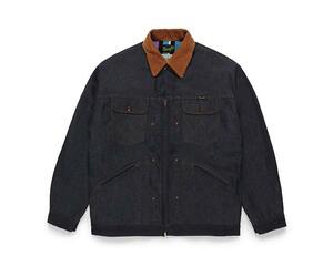 新品 未使用 WACKO MARIA Wrangler DENIM TRUCKER JACKET インディゴ Sサイズ ワコマリア ラングラー デニムジャケット デニム