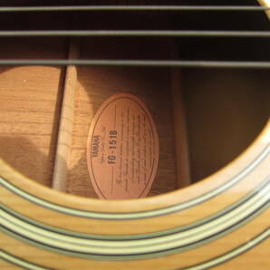 SATU437  YAMAHA FG-151B ヤマハ アコースティックギター 本体のみ アコギ 同梱不可 の画像2