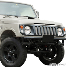 BigOne 車検対応 パジェロ PAJERO ジュニア jr ミニ Mini ジープ JEEP J59 ミニカ ヘッド ライト ヘット ランプ H4 ガラス クリア レンズ_画像8