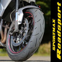 DUNLOP SPORTMAX Roadsport ST1300 STX1300 パンヨーロピアン GSX-R750 GS1200SS 170/60ZR17 M/C 72W TL 170/60-17 リア リヤ タイヤ 後輪._画像4