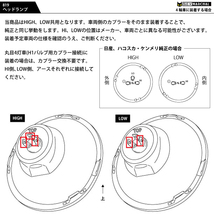 マーシャル 819 デュアルライト ドライビングランプ 4輪 汎用 リム無 ヘッドライト ランプ H4 ガラスレンズ イエロー_画像8