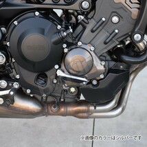 BigOne 高品質 XSR900 MT-09 MT09 TRACER トレーサー FZ-9 MT-9 MT9 エンジン ガード フレーム スライダー プロテクター 黒 ブラック_画像4