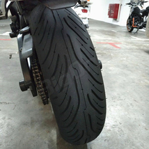 MICHELIN Pilot Road4 CBR650 CBR600RR 400X CB400F CBR400R VFR800X NC750X MT-01 FJR1300 120/70ZR17 M/C 58W TL フロント タイヤ 前輪_画像8