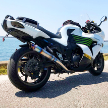 訳有特価 BigOne 50.8mm GSX1300R GSX1400 GSX1100S GSX-R1100 GS1200SS GS1000S GSX-R1000R ショート サイレンサーマフラー スリップオン_画像8