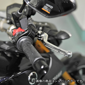 BigOne STD ZRX1200R ZRX1200 DAEG ダエグ ZRX1200S ZZR1100 ZX9R ZX7R ZX11 ビレット ブレーキ クラッチ レバー 金/黒 ゴールド ブラックの画像9