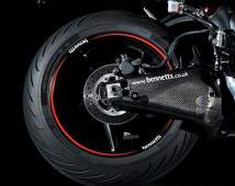 MICHELIN Pilot Power3 DUCATI 1198R 1198RS CORSE SE MONSTER1200 モンスター1200S 190/55ZR17 M/C 75W TL リア リヤ タイヤ_画像4