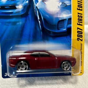 Hot Wheels★Doudge Challenger Concept 2007 FIRST EDITIONS★の画像1