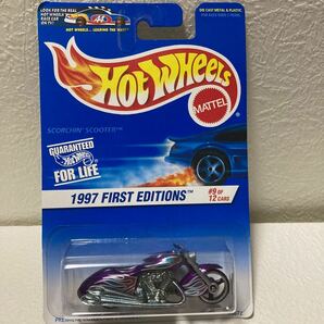Hot Wheels★SCORCHIN`SCOOTER 1997 FIRST EDITIONS PREMIERE COLLECTOR'S MODEL★の画像5