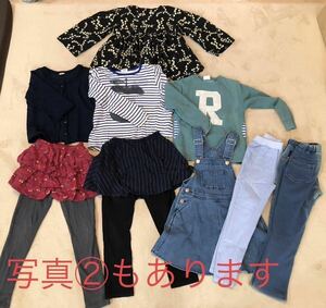 子供服　女の子セット　冬服　長袖　セーター他　サイズ120 16着