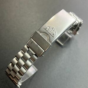 【良品 純正品 保管品】タグホイヤー 腕時計 純正ブレス バックル 14mm SS メンズ 時計SS プロフェッショナル モナコ カレラ【R6_093】の画像1