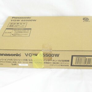 ○ 未使用保管品 Panasonic パナソニック VGW65500W マンションHA Dシリーズ用 セキュリティインターホン 1M型親機の画像1