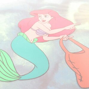 ○ ウォルト・ディズニー リトル・マーメイド 人魚姫 Ariel & Drawing アリエル 絵画 アート セル画の画像5