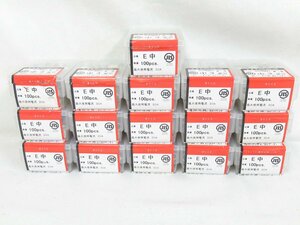 〇 未使用保管品 ニチフ リングスリーブ E 中 100PCS. × 16個セット （一部開封跡あり）