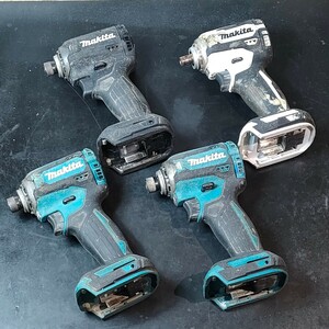 ジャンク品 マキタ makita 18V 充電式インパクトドライバ TD171D 本体のみ 不動品 4点セット コードレス 部品取り