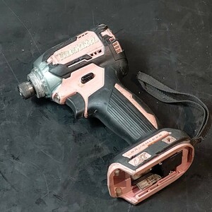 動作確認済み！ 中古品 マキタ makita 18V 充電式インパクトドライバ TD170D ピンク 本体のみ コードレス