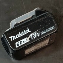 中古品 マキタ makita 純正品 18V 6.0Ah リチウムイオンバッテリ BL1860B フル充電確認済 充電池 ①_画像2