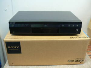 SONY SCD-XE800 （スーパーオーディオCDプレーヤー）