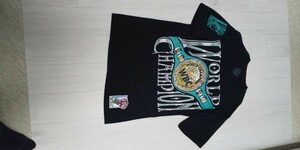 ボクシングWBCチャンピオンTシャツ、Lサイズ1枚、購入後はハンガ－に下げてあり、未着用品です。メキシコ製、cotton100%