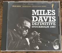 24bitリマスタリング盤Miles Davis マイルスデイヴィス Definitive Stockholm 1967 (1CD) Live at Stockholm, October 31 + Helsinki, Nove_画像1