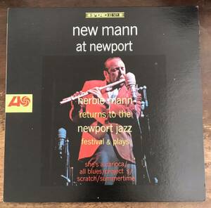 ■HERBIE MANN ■ハービー・マン■At Newport / 1LP / 1966 Atlantic / レコード / アナログ盤 / ヴァイナル / 歴史的名盤 / 廃盤