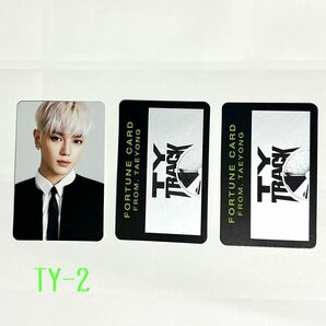 TAEYONG テヨンCONCERT TY TRACK FORTUNE SCRATCH CARD TY-2