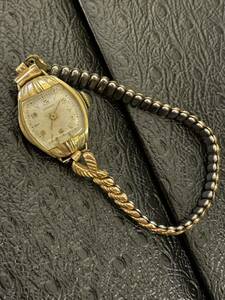 CITIZEN 腕時計 ゴールド 金 k18 1/10刻印シチズン 手巻き 