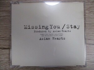 BT　F2　送料無料♪【　Asian Hearts　Missing You/　Stay　】中古CD　