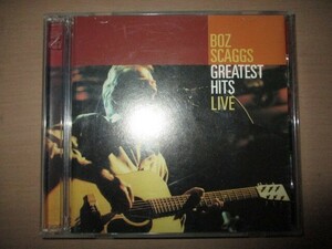 BT　G1　送料無料♪【　BOZ SCAGGS　GREATEST HITS LIVE　】中古CD　