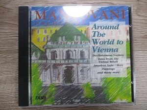 BT　W1　送料無料♪【　MANTOVANI・Around The World To Vienna　】中古CD　