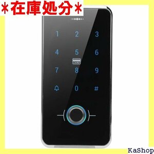 電子スマートドアロック 指紋/パスワード/カード解錠 IP68防水 1824