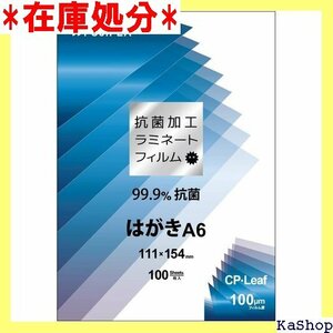Хисаго ламинированная пленка Fuji Пластическая антибактериальная A6 100 микрон 100 листов CPK101115 1831