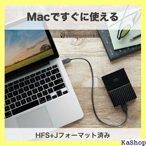 WD HDD Mac用ポータブル ハードディスク 4T t for Mac WDBP6A0040BBK-WESN 558