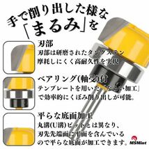 【送料無料】ディッシュビット 3本 セット 6mm軸 ルータービット トリマービット 木工 コロ付 丸溝ビット U溝ビット 皿 トレイ マキタ 削る_画像2