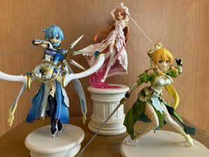 ジェンコ ソードアート・オンライン アリシゼーション アスナ リーファ シノン 1/8 フィギュア セット