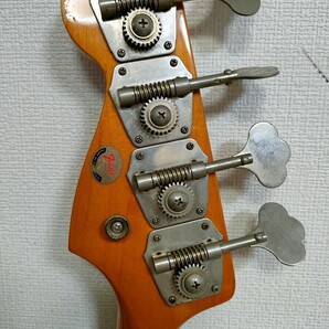 1円〜 Fender フェンダー JAZZ BASS ジャズベース ELECTRIC BASS TRADE MARK OFF SET エレキベース ケースつき 楽器 ジャンク ★の画像7